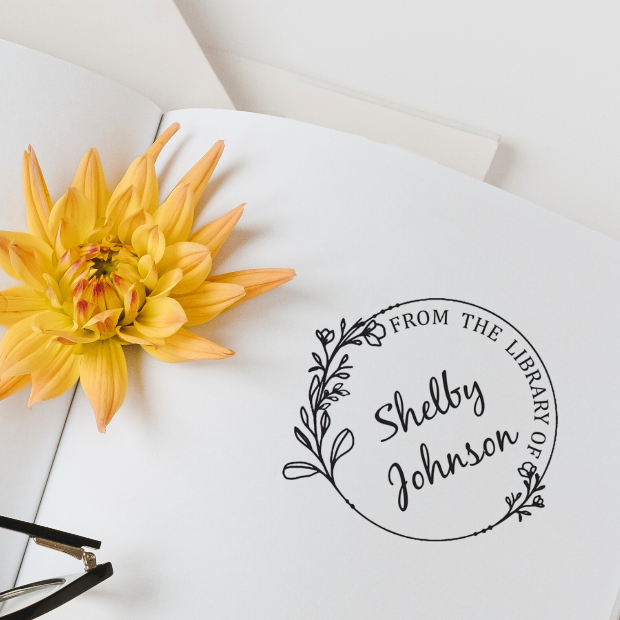 MS406 Library Stamp Image